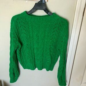 Cropped sweater